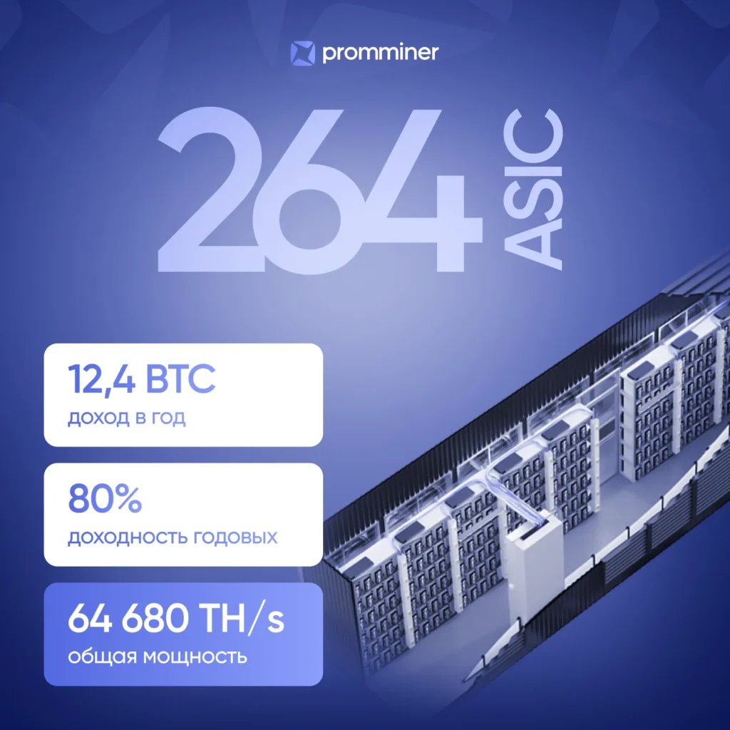 Майнинг-ферма PM Big на 264 места